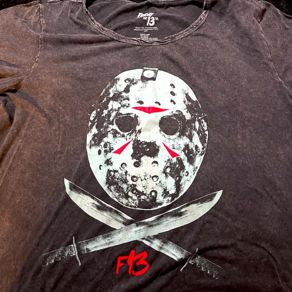 Plus size Friday the 13th shirt